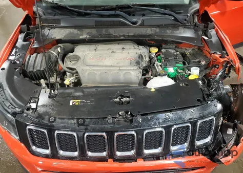 2018 Jeep Compass Sport from USA, damaged, VIN 3C4NJCAB1JT181411